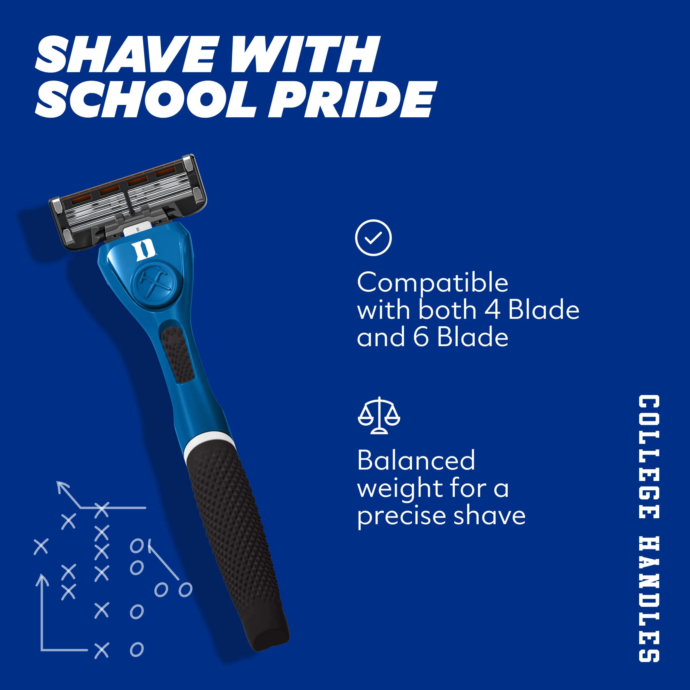 Duke University Diamond Grip Handle - Image 3