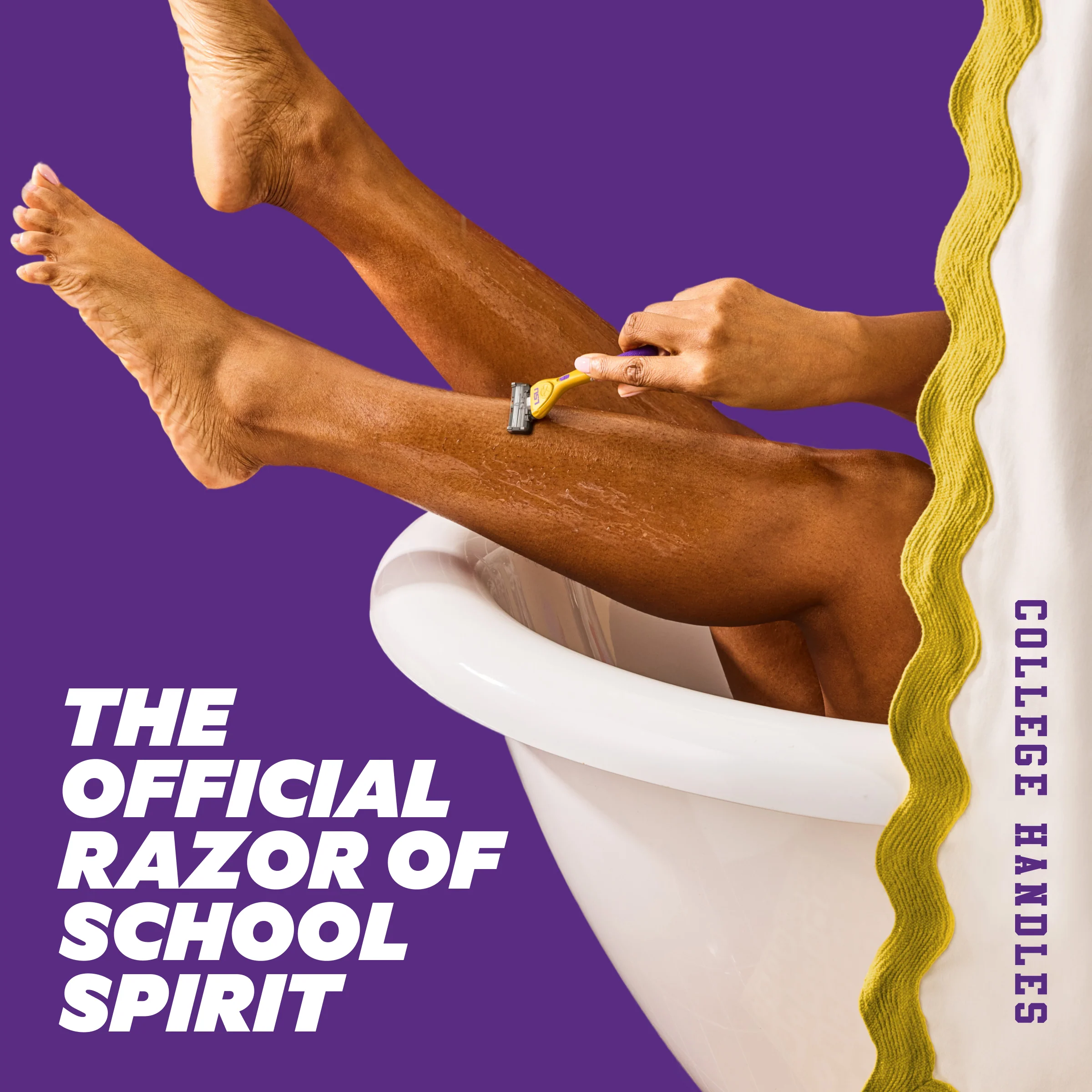 Louisiana State University Diamond Grip Handle - Image 4