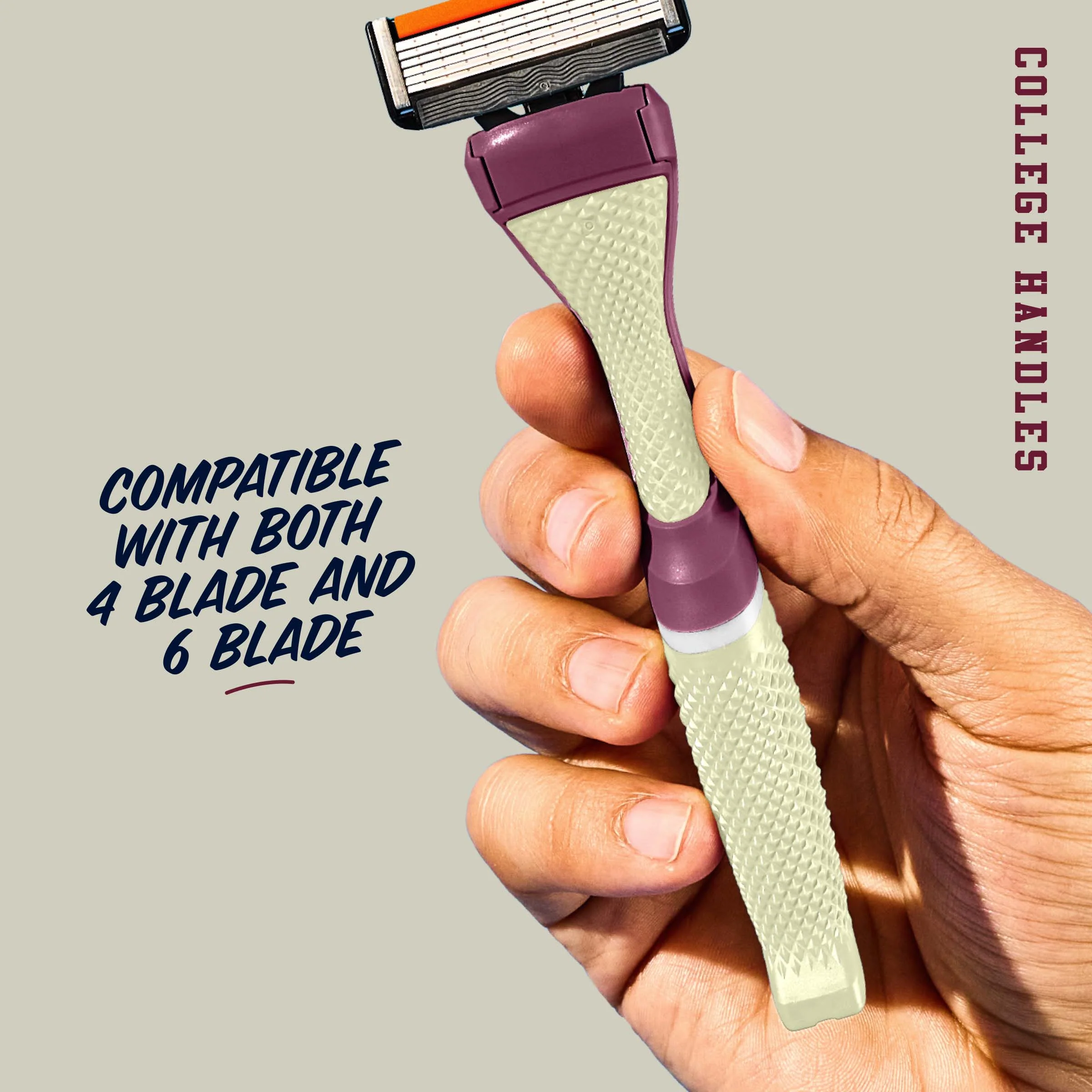 Texas A&M University Diamond Grip Handle - Image 3