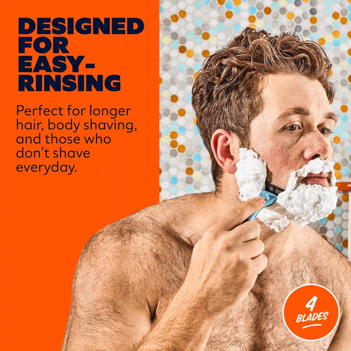 The Classic 4 Blade Razor - Image 3