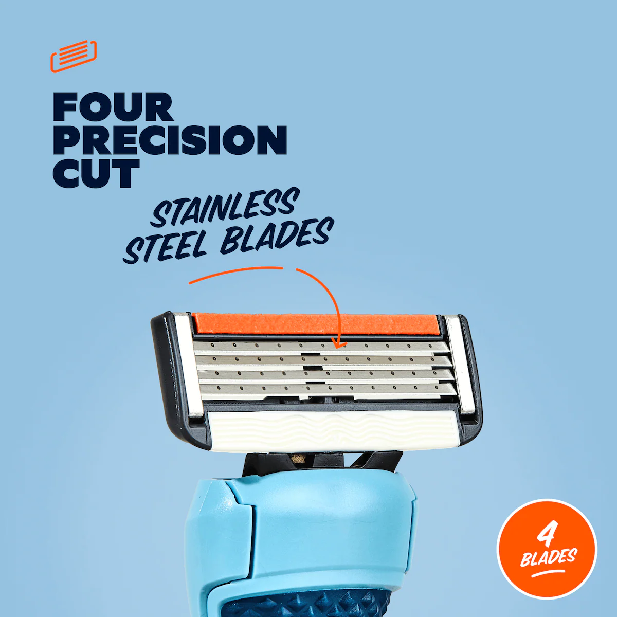 The Classic 4 Blade Razor - Image 5